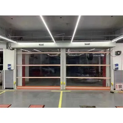 Portes à volets roulants électriques industrielles