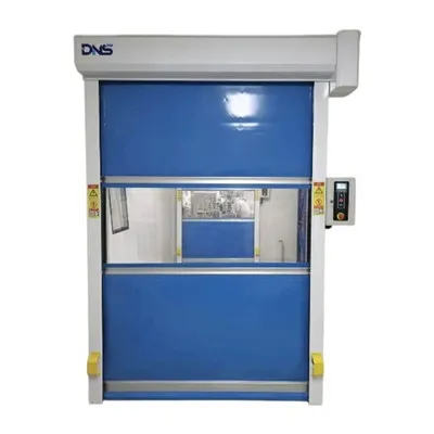 Porte roulante à grande vitesse en PVC