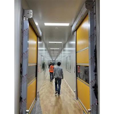 Porte enroulable en acier inoxydable
